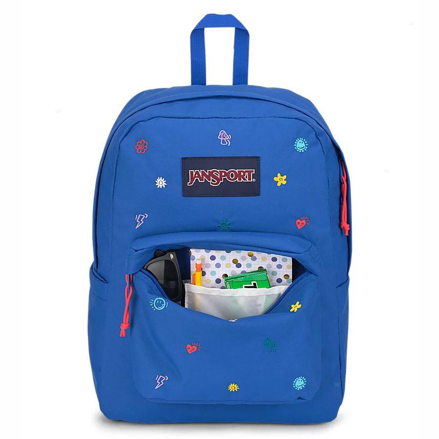 Sac à Dos Scolaire JanSport KIDCORE CHARMS BUNDLE Bleu | EUR-62351909